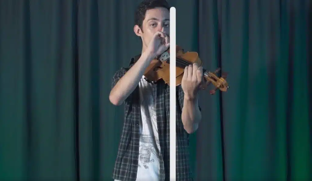 Como segurar o violino - linha imaginária - Caio Filipe Planeta Música